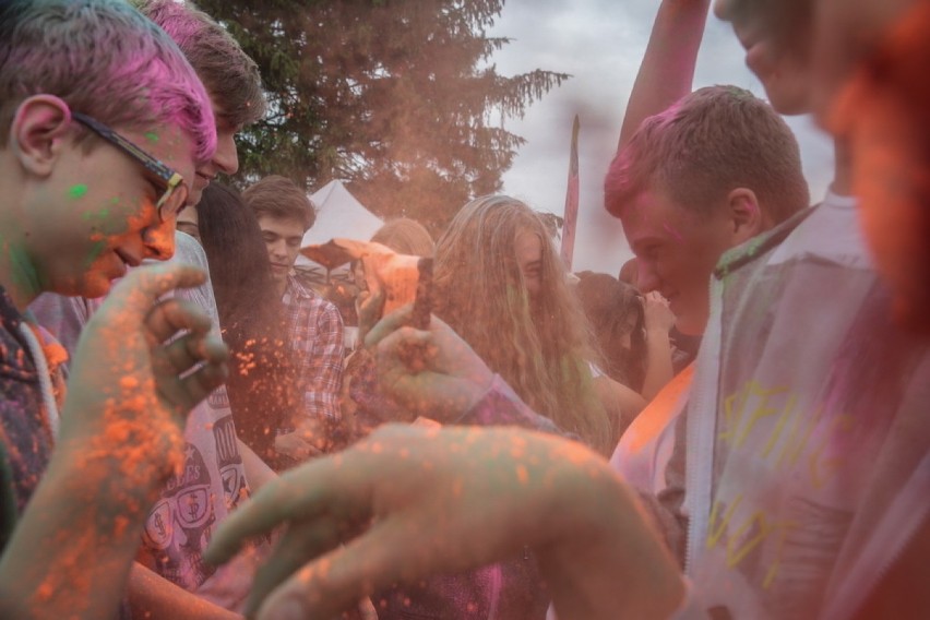 Festiwal Kolorów w Krakowie.