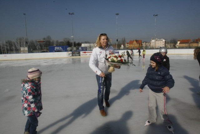 Natalia Czerwonka odwiedzi dzisiaj uczniów Zespołu Szkół Sportowych w Lubinie