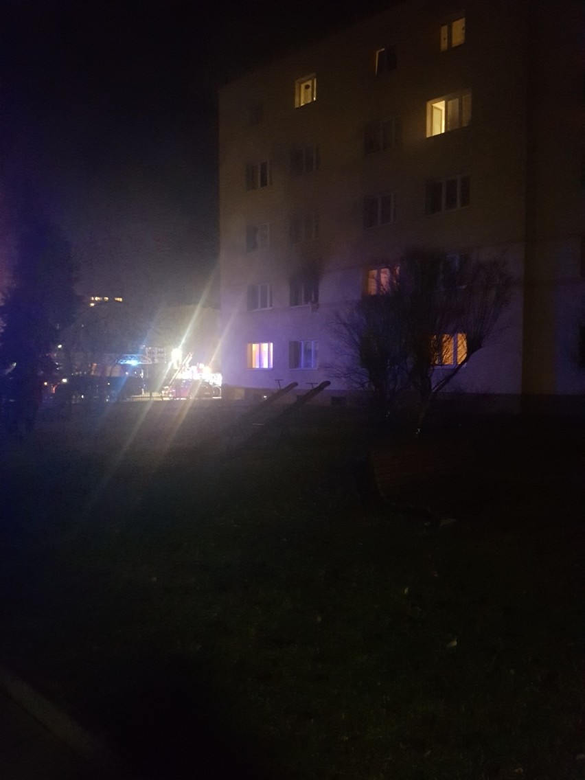 Tragedia przy ul. Grudziądzkiej w Toruniu. W pożarze zginął...