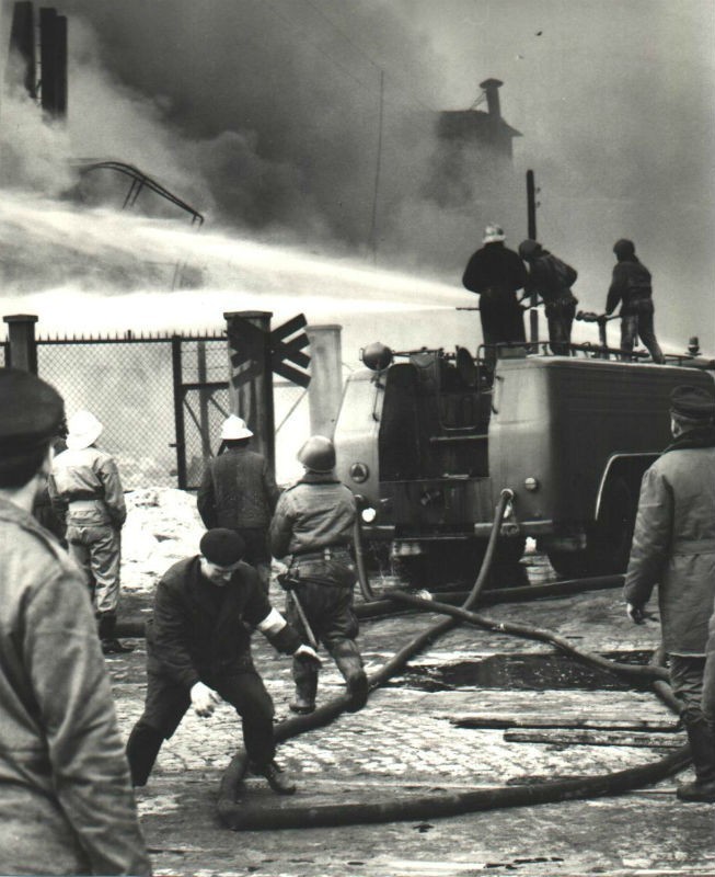 Wielki pożar w Stomilu w 1972 r.