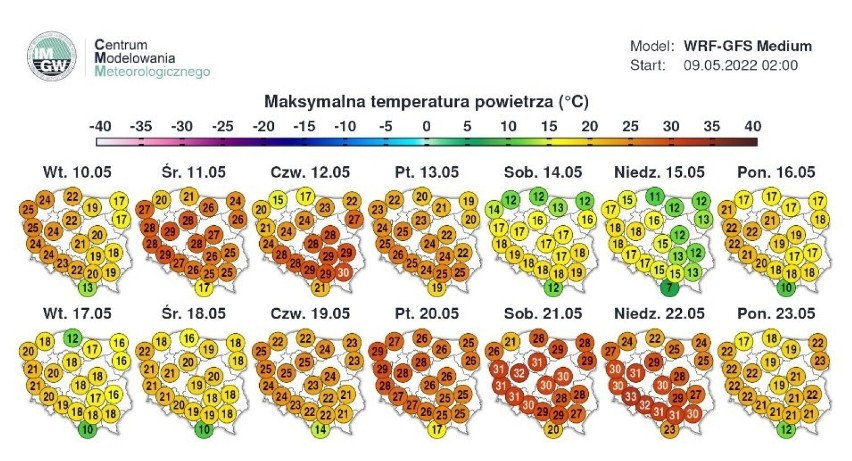 Ciepło, cieplej, gorąco i... załamanie pogody. IMGW ostrzega przed burzami. Wraz z nimi nadejdą ulewy, gradobicia i wichury [MAPY]