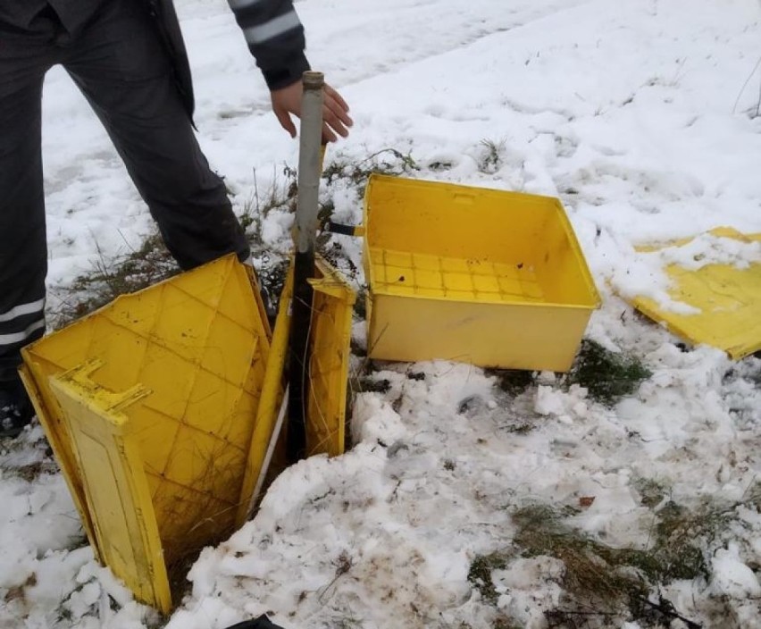 Wyciek gazu w Rogóźnie pod Grudziądzem