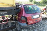 Woźniki: wypadek na torach kolejowych 