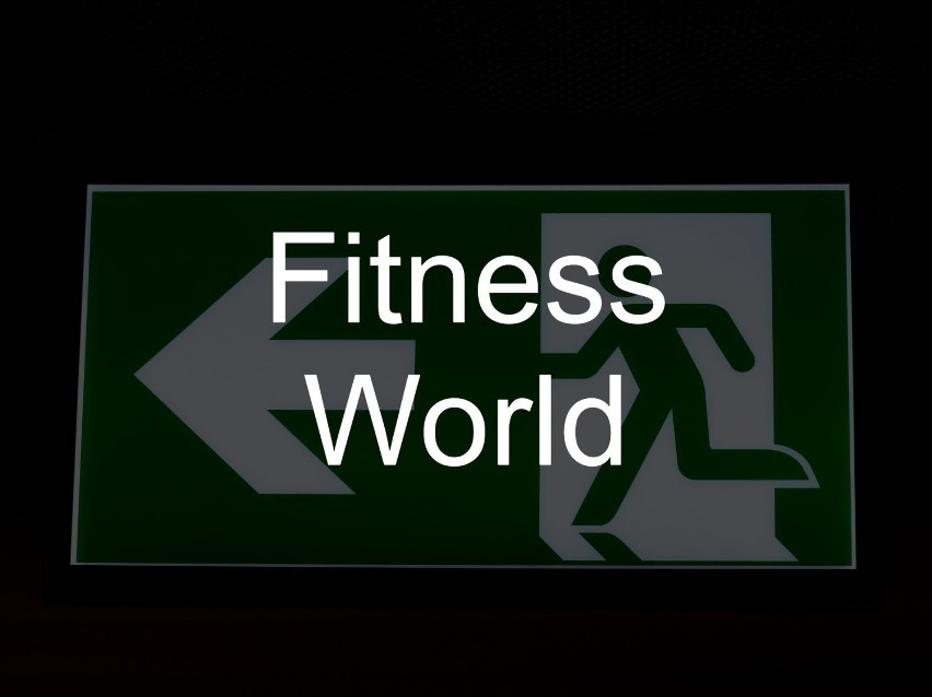 Sieć Fitness World złożyła wniosek o upadłość w listopadzie....