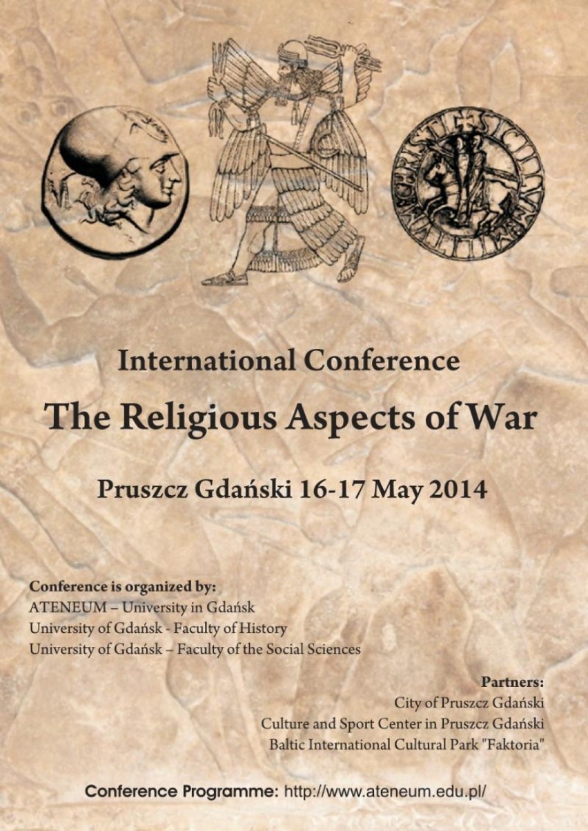 Pruszcz Gd.: Naukowcy będą rozmawiać o religijnych aspektach wojny
