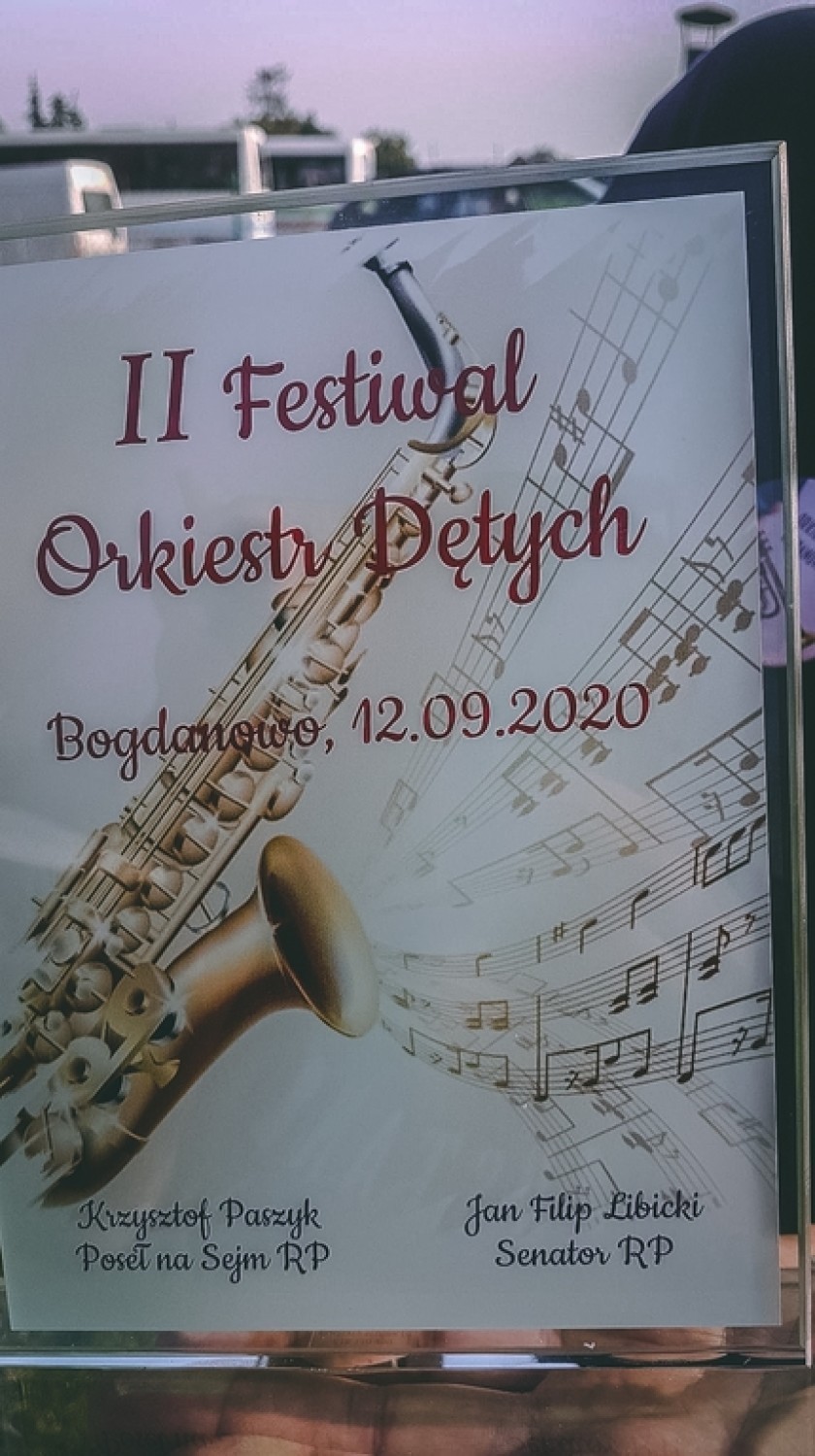 Druga edycja Festiwalu Orkiestr Dętych w Bogdanowie