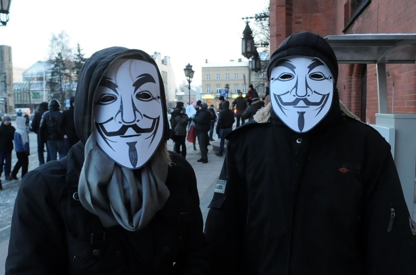 Protest przeciwko ACTA: Słupszczanie przeciwko ACTA (ZDJĘCIA+WIDEO)