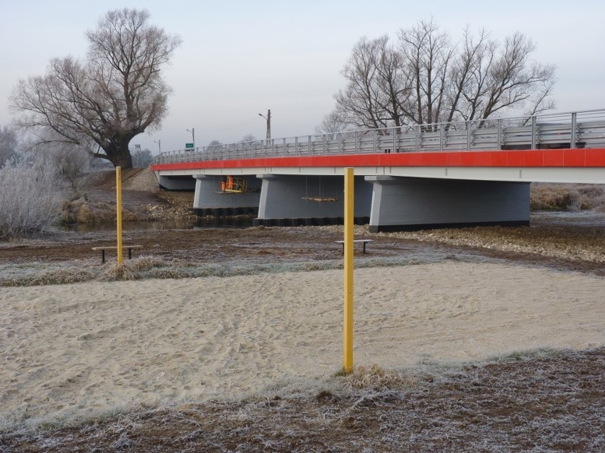 Otwarcie wyremontowanego mostu w Pławnie