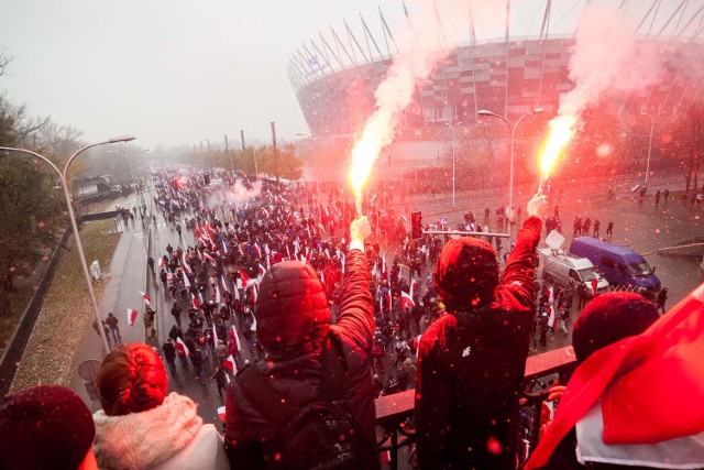 Marsz Niepodległości 2016. Zdjęcia z największego marszu patriotycznego w Polsce [GALERIA]