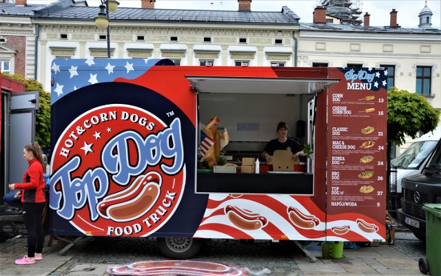 Food trucki będą oferowały swoje produkty od piątku do niedzieli