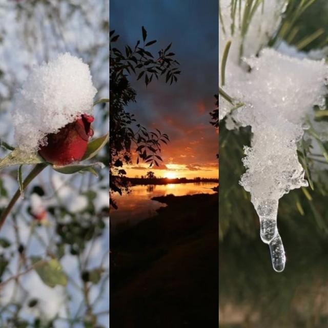Zdjęcia mieszkańca Krosna Odrzańskiego, Marcina Podolskiego. Zima i zachody słońca w naszym regionie.
