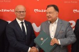 Władze Grójca spotkały się z marszałkiem województwa mazowieckiego. Podpisano umowy na ważne inwestycje