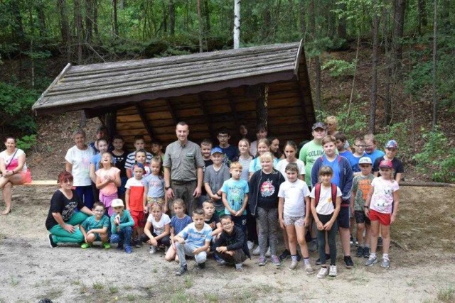 Projekt "Wakacje" Gminnego Ośrodka Kultury w Lubszy.