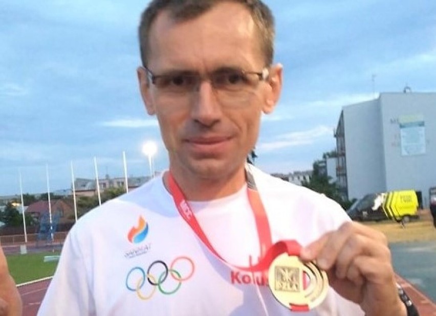 Krzysztof Pietrzyk z LKS Koluszki mistrzem Polski w biegu na 3 km podczas zawodów w Płocku