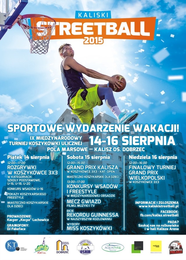 Już w weekend Kaliski Streetball 2015