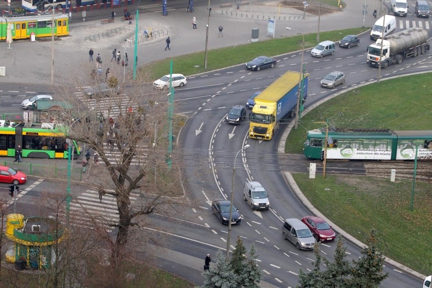 Prace przy przebudowie ronda Rataje rozpoczną się wiosną...