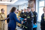 Strażacy w Sopocie nagrodzeni przez prezydenta miasta Jacka Karnowskiego