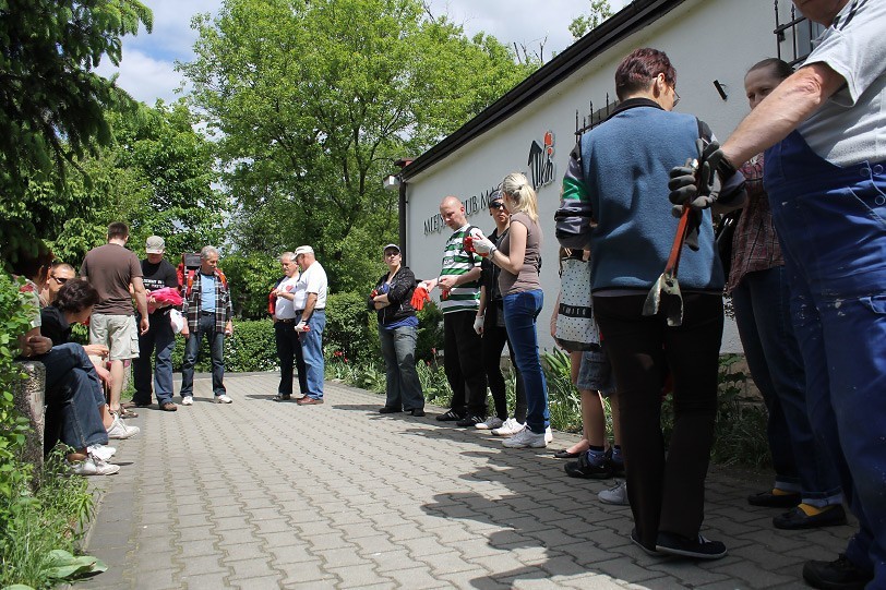 Sosnowiec: mieszkańcy Maczek sprzątali swoją dzielnicę [ZDJĘCIA]