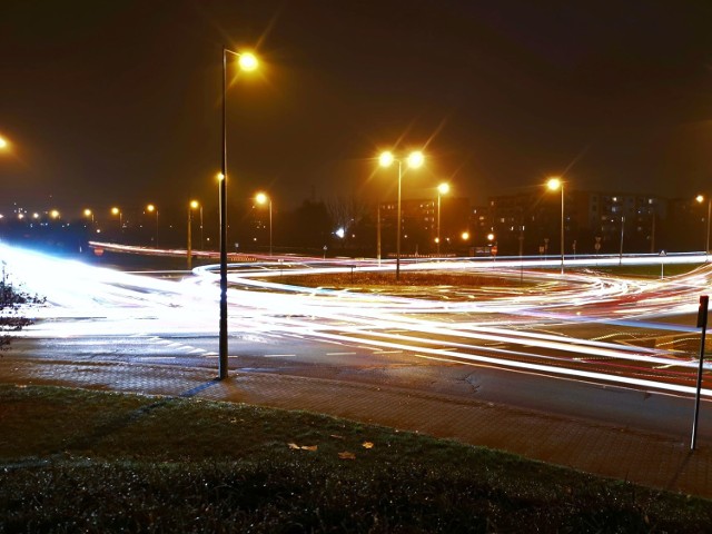 Gorzów nocą w obiektywie Łukasza Kulczyńskiego