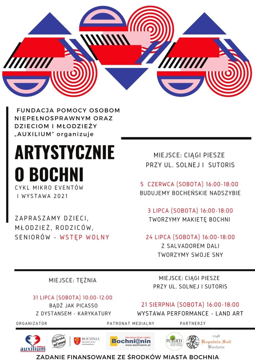 Weekend w Bochni. Land Art w ramach „Kulturalnej od-nowy” i Bocheńska Scena Letnia 