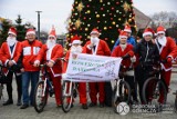 Dąbrowa Górnicza: Mikołaje na rowerach pojechali do szpitala z prezentami [ZDJĘCIA] 
