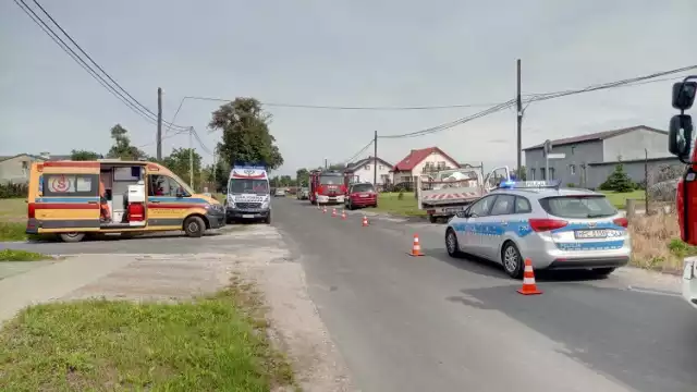 W wypadku w Borównie ranne zostały trzy osoby, w tym dziecko