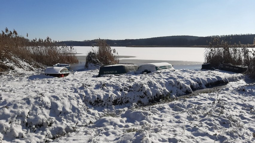 Zima nad Jeziorem Łoniewskim