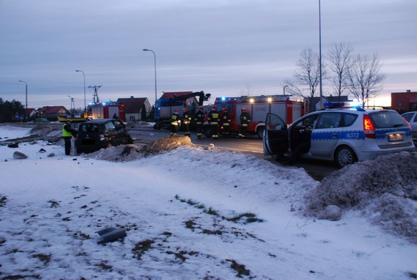 Policja Puck - wypadek w Swarzewie