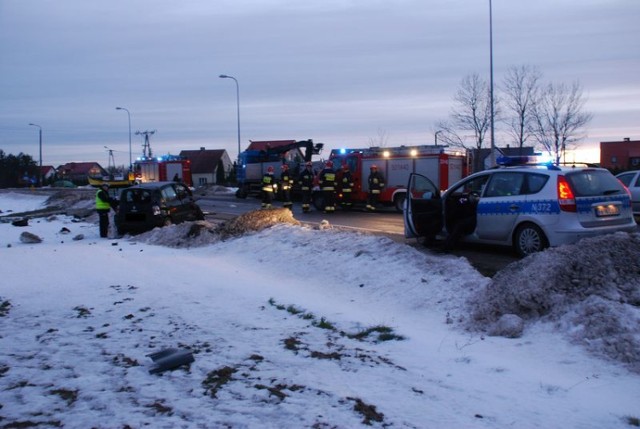 Policja Puck - wypadek w Swarzewie