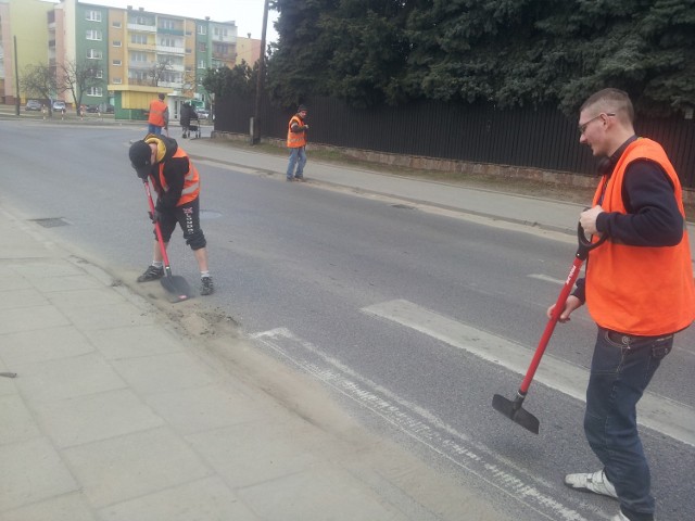 Sprzątanie ulic Tomaszowa
