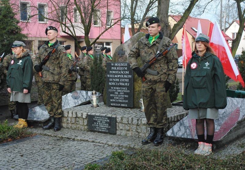 Kościan: uczczono 94 rocznicę wybuchu powstania wielkopolskiego