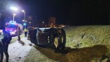 Policjanci wyjaśniają okoliczności wypadku drogowego, do którego doszło na ulicy Wojska Polskiego w Tczewie