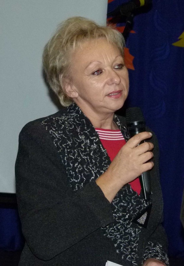 Mirosława Dereniowska na co dzień pracuje w wieluńskim starostwie