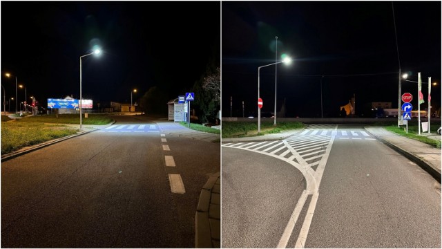 Doświetlone zostały przejścia dla pieszych przy DK 94 w Zgłobicach i Zbylitowskiej Górze.