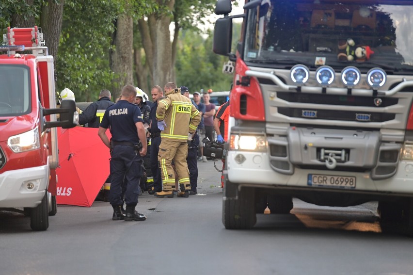 Tragiczny wypadek w Grucie w powiecie grudziądzkim. Zginął...