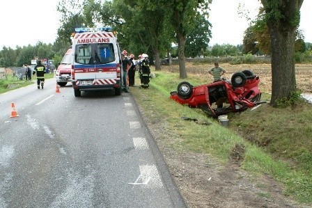Wypadek w Kwiatkowicach spowodował pijany kierowca, który...