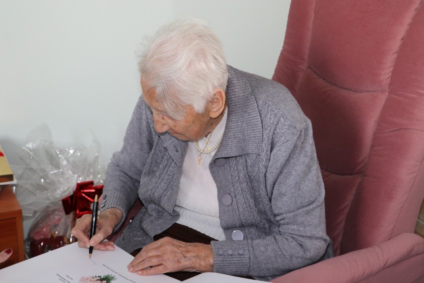 Pani Irena Kaczmarek świętowała 95. urodziny. Wszystkiego najlepszego!