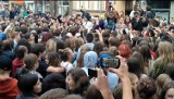 Poznań - Gangnam Mob na Półwiejskiej [WIDEO]