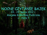 &quot;Nocne czytanie bajek&quot; w Augustowie