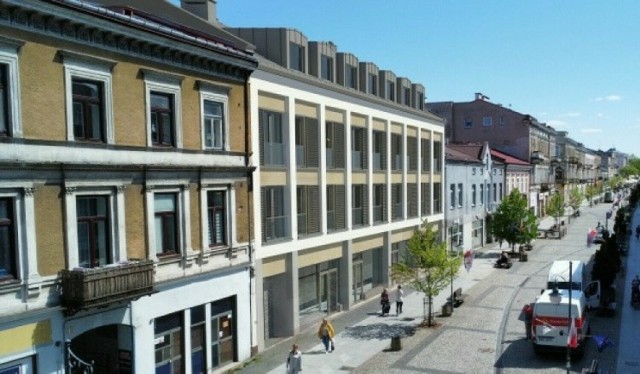 Na miejscu dawnego Hotelu Rzymskiego przy ulicy Żeromskiego może powstać nowoczesny budynek, a w głębi – trzy kolejne.