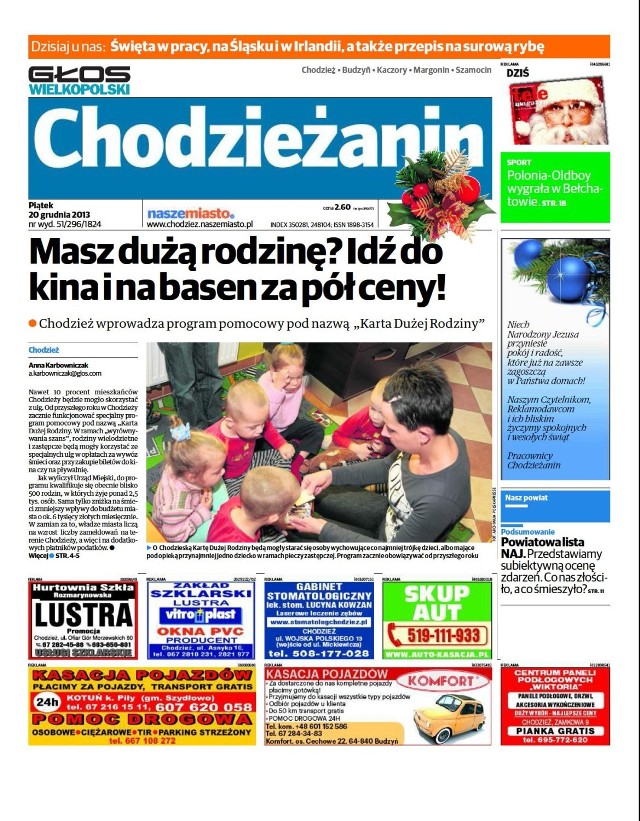 Chodzieżanin: Zobacz co w najnowszym numerze [20 grudnia]