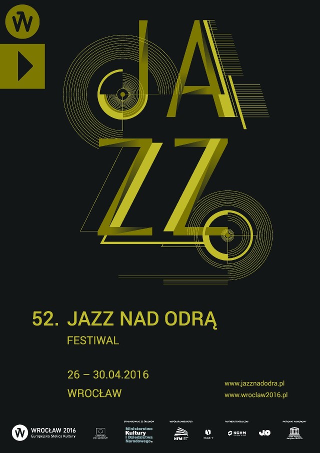 Jazz nad Odrą – plakat edycji 2016 roku