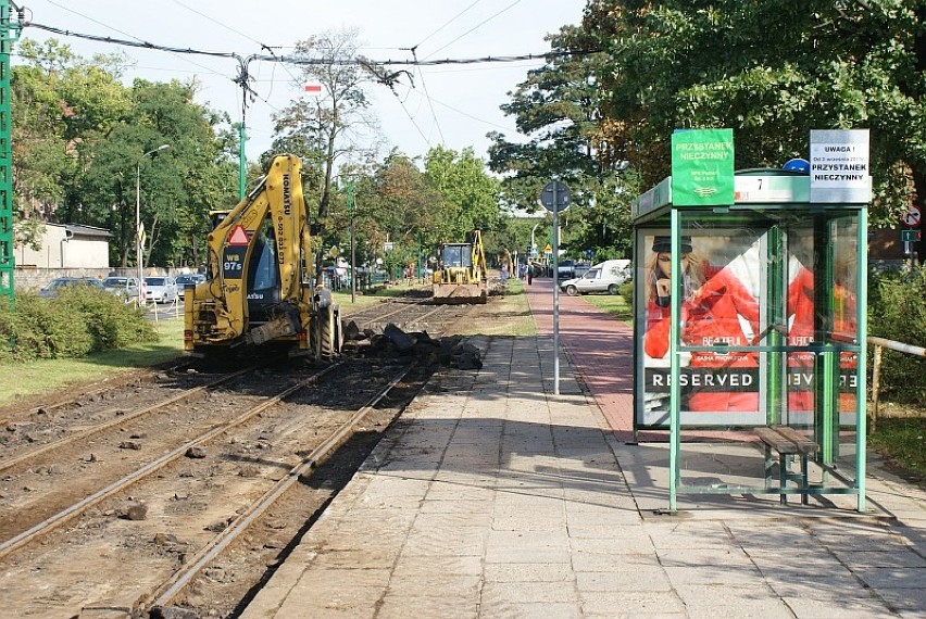 We wtorek rano sprawniej można było już przejechać m.in. ul....