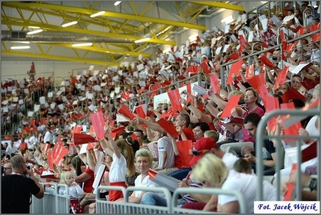 Reprezentacja Polski zawsze może liczyć w Koszalinie na gorące wsparcie kibiców