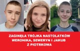 Zaginęło troje nastolatków z Piotrkowa. Gdzie są Weronika, Kuba i Seweryn? Policja i rodzina prowadzą poszukiwania