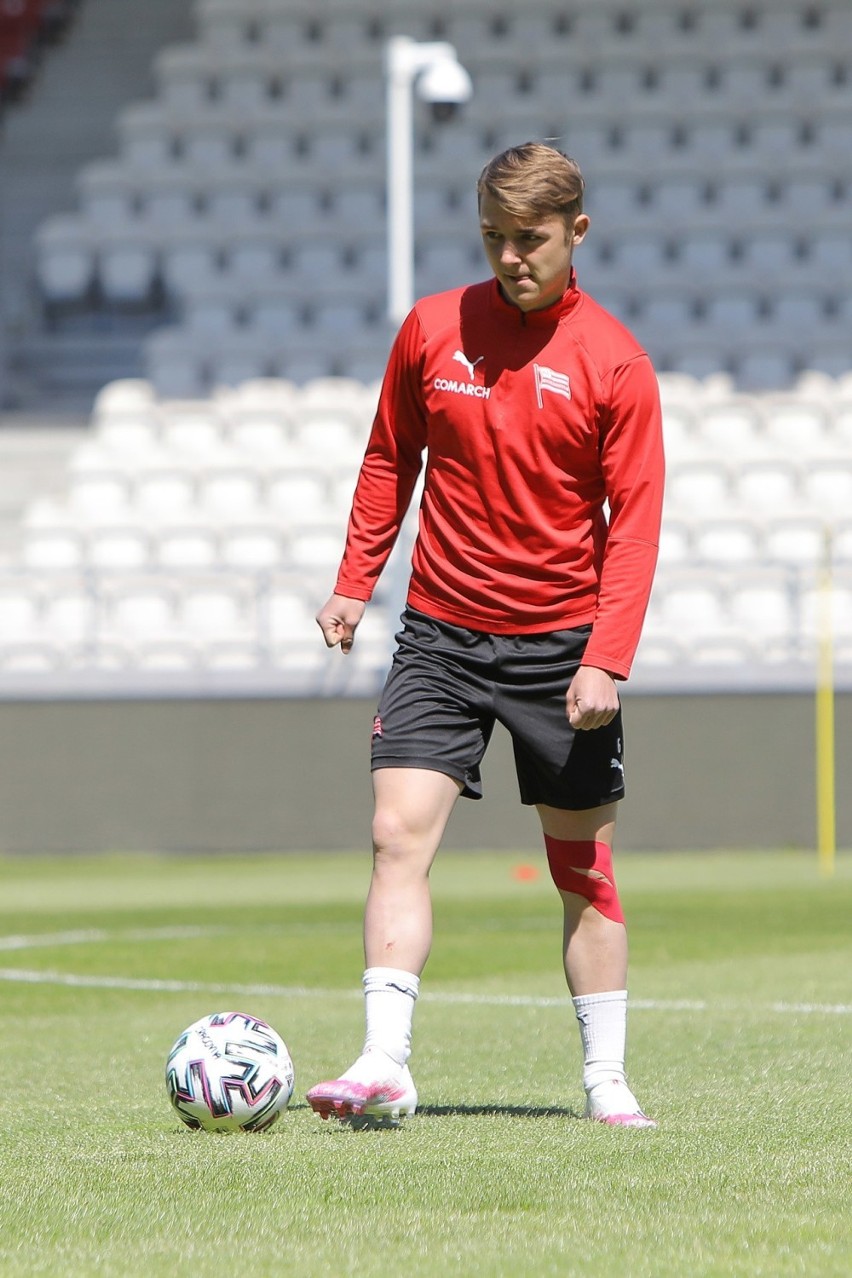 Piłkarze Cracovii wrócili na stadion