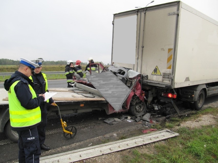 Śmiertelny wypadek na autostradzie A1 niedaleko Kowala