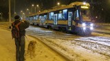 Wrocław: Nocne testy najdłuższego tramwaju (FILM)