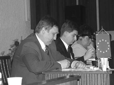 Marek Kisiel, Sławomir Brodziński i Maria Dąbrowska byli podczas sesji mocno poddenerwowani.