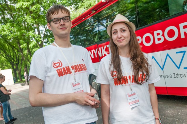 Piknik krwiodawców. Finał Wampiriady w Parku Skaryszewskim [ZDJĘCIA]